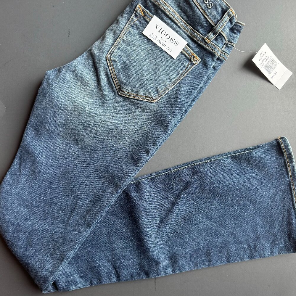 Vigoss USA Dark Wash Boot Cut Jeans